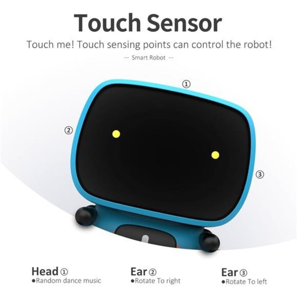 Kids Robot Toys,Interactive Robot Companion Smart TalkingRobot with VoiceControl - Picture 3 of 7